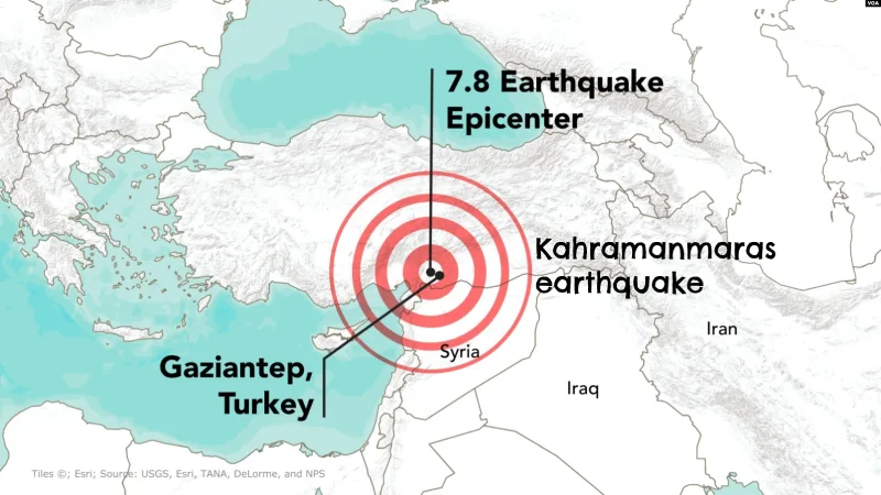 kahramanmaras earthquake