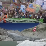 swiss protest climate change