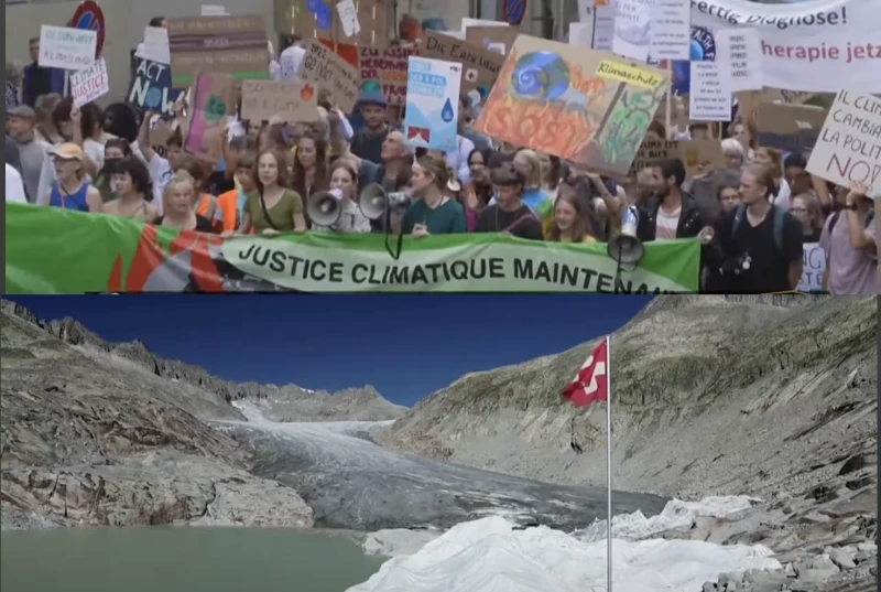 Record Crowd: Tens of Thousands Join Climate Protest in Swiss Capital