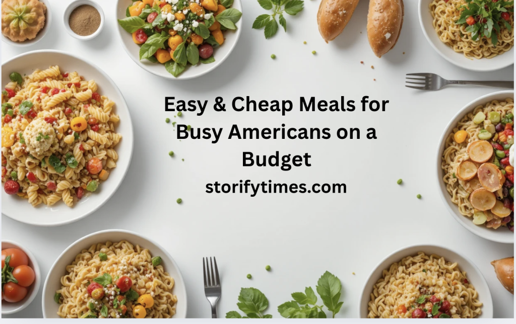 Easy & Cheap Meals for Busy Americans on a Budget