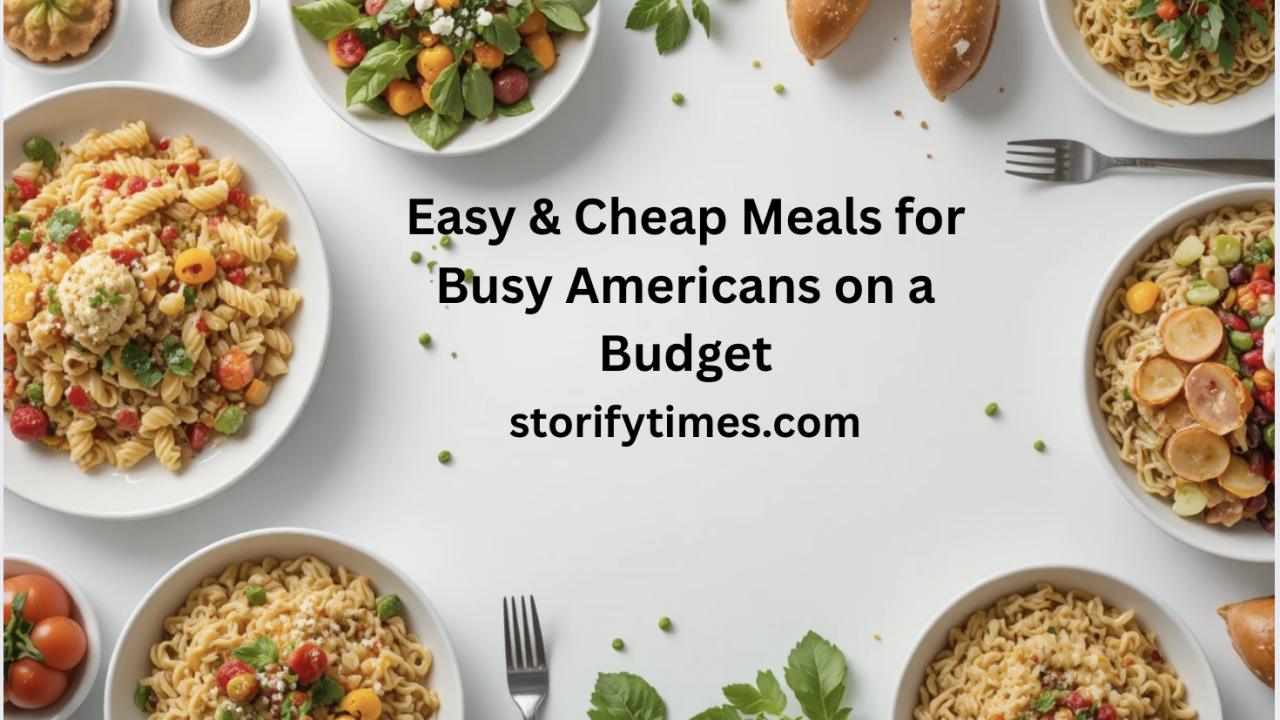 Easy & Cheap Meals for Busy Americans on a Budget